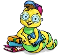 Bücherwurm.png Hier ist das LOGO Bücherwurm zu sehen © Stadt Osterholz-Scharmbeck