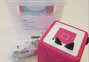 Hier ist eine Tonie-Box abgebildet.